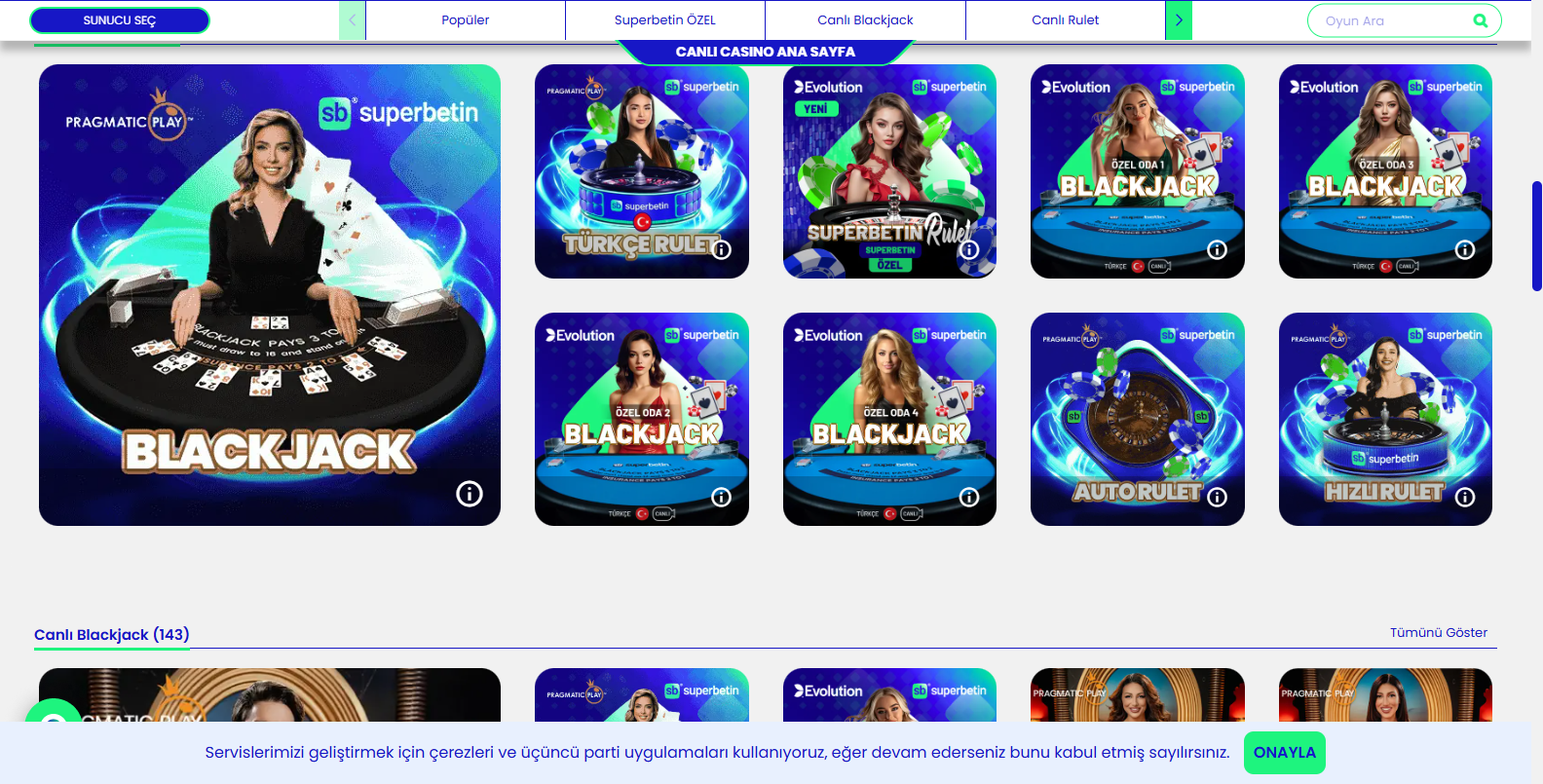 Superbetin Canlı Maçları İzle Bahis Yap