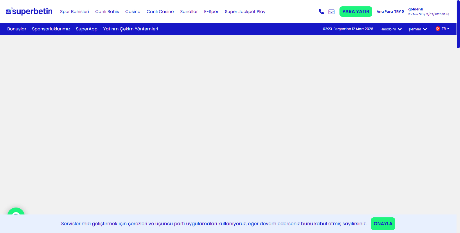 Superbetin Güncel Yeni Adresi