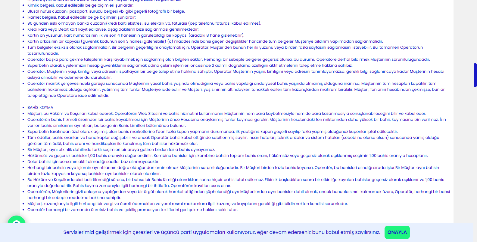 Superbetin Türkiye'nin En Büyük Bahis Sitesi